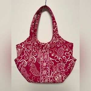 Vera Bradley bag pink color flowers print
